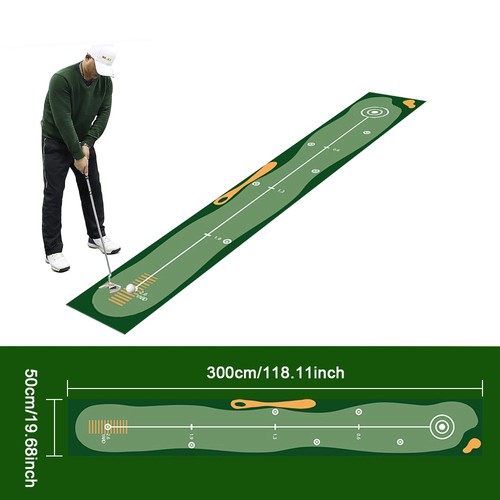 Golf putting mat - mat, aid