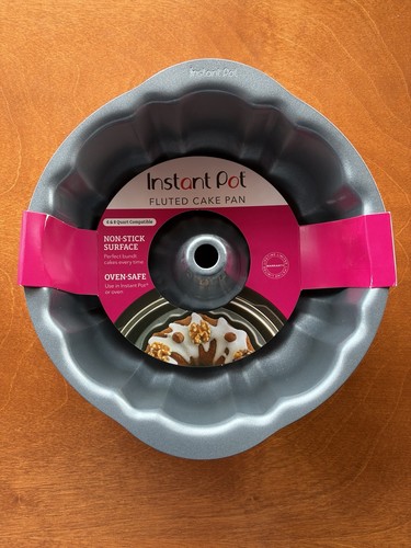 Instant pot fluted bundt - instant, cake