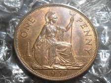 1937 George VI penny.
