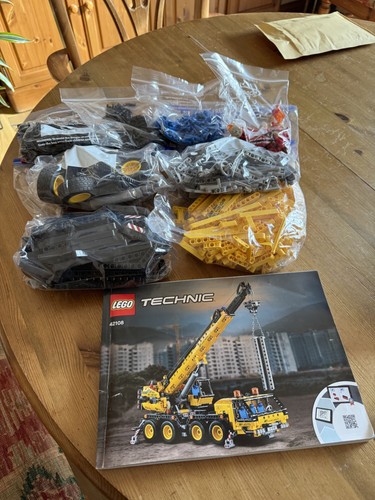 Lego technic mobile - mobile, crane