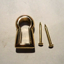 Polish Brass Keyhole Insert