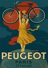 Vintage peugeot paris - vintage,