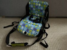 Munchkin - Baby Toddler - Travel Dining Chair Booster Seat -Green & Blue & Black