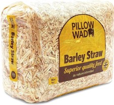 1KG PILLOW WAD BARLEY STRAW : Small Animal Natural Bedding Pet Rabbit Pond Algae