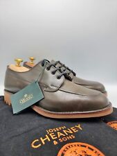 RARE NOS UNWORN Cheaney Veldtschoen Green Apron Toe Country Shoe UK 8 EU 42 US 9
