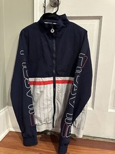 Fila Men's Vintage Athletic PRIMO SHELL SUIT JACKET LM171YB8 410 PECOAT