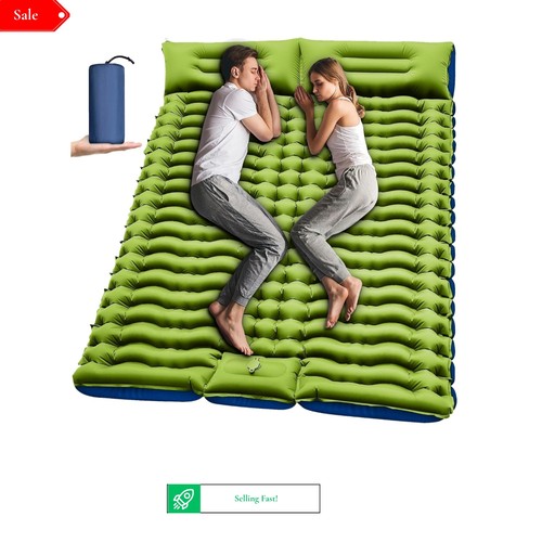 Double self inflating - self-inflating, camping