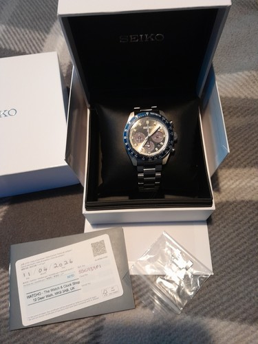 Seiko prospex speedtimer solar - seiko,