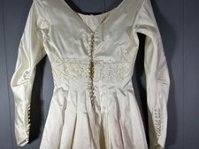 Vintage 1950s Wedding Gown and