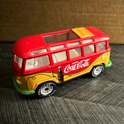 Coca cola bus diecast van - coca-cola, vw