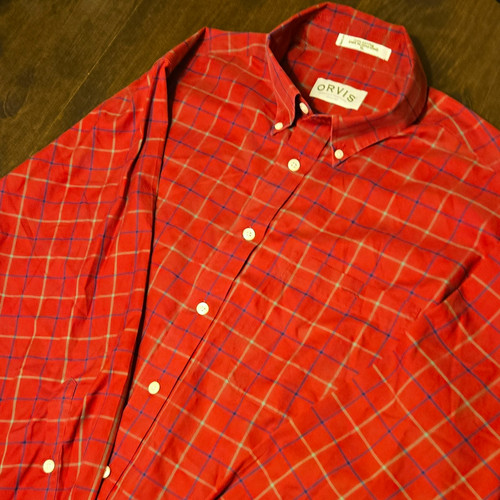 Orvis men red - men's, red/blue/green