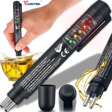 ✅VDIAGTOOL Brake Fluid Liquid Tester Pen 5 LED Indicator Car Oil Moisture Tester