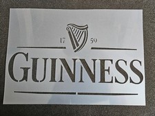 Guinness Stencil Re-usable -