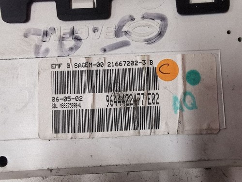 Citroen 2002 dashboard lcd - 2002,