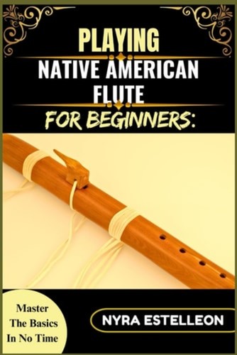 Playing native american flute - native,
