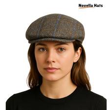 Men’s Harris Tweed Wool Flat