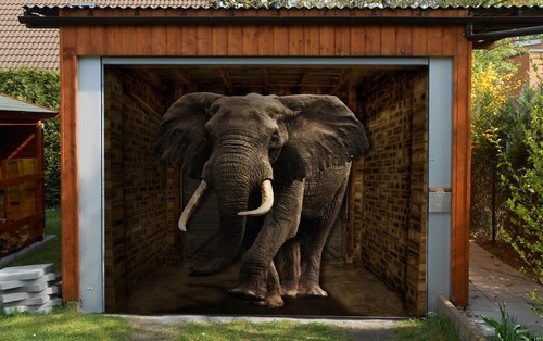 Elephant n476 garage - 3d,