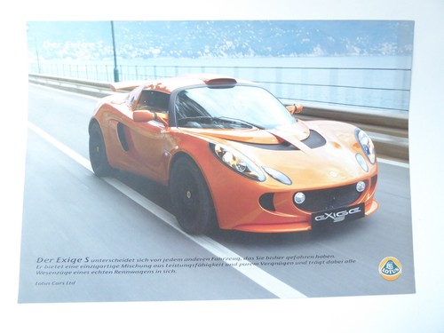 Lotus exige brochure - ★,