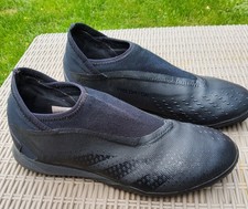 Adidas Predator TF Black Laceless Football Boots, Size 9