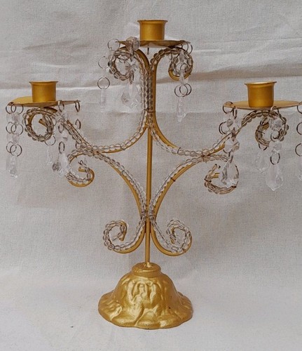 Gold tone three - , arm