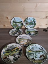 Wedgwood Colin Newman's river panorama collection  plate's