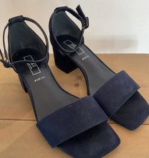 M&S Size 6;Wide Fit Navy Blue