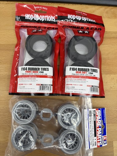 Tamiya f104 wheel and - tamiya, f1