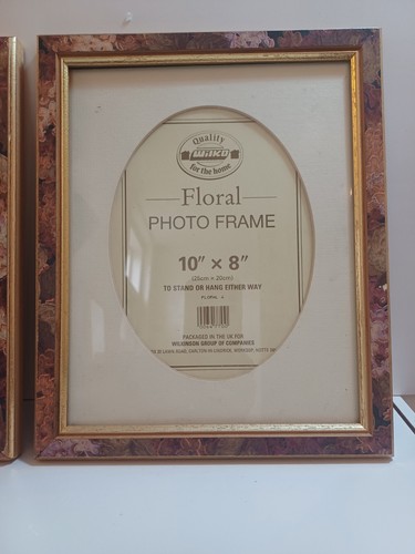 Wilko floral photo frame - photo,