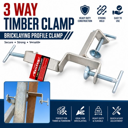 Way timber clamp 1x - 3,