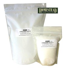 Cheese Making Salt 250g or 900g - Cheese Salt for Cheese Making