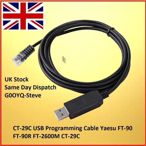 Usb programming cable yaesu - programming,