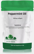 Peppermint Oil 500MG Softgels – Supports Digestive Health & Relieves Discomfort