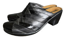 Womens NAOT Clogs Mules Shoes 42 US11 Black 