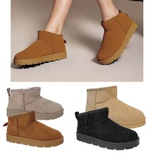 LADIES SNUG ANKLE BOOTS WOMENS