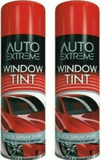 2 x Black Window Tint Spray