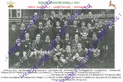 Wales south african - &,