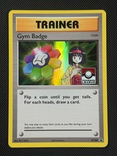 Gym Badge XY206 HOLO Pokémon Card XY Black Star Promo Holo Rare Erika