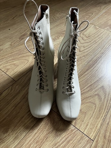Ladies leather block heel - m&s,