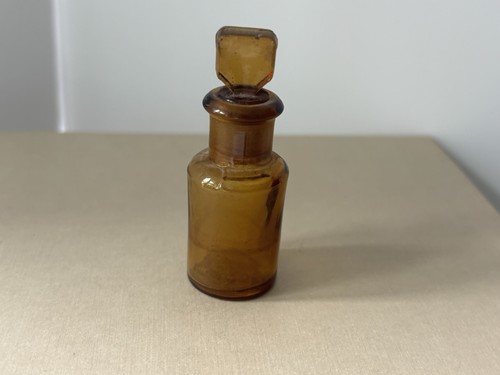 Vintage mini amber glass - vintage,