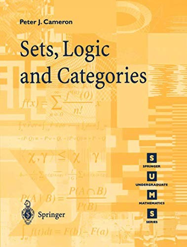 Sets logic and categories - logic,