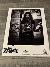 Rob zombie auto autograph 8x10 - auto,