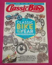 February 2015 edition of The CLASSIC BIKE magazine. Bike of the year special