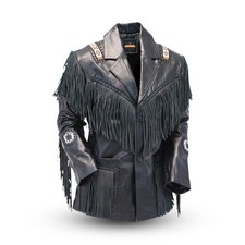 Western Cowhide Leather Jacket