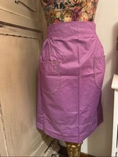Vintage Lilac Spot Half Apron