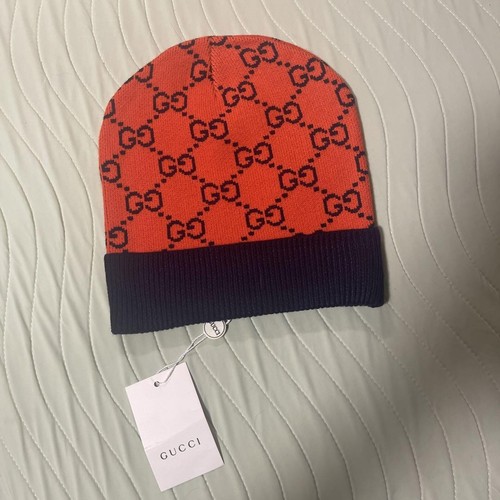 Gucci knit hat - cap, red