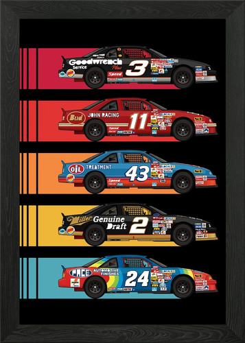 Vintage stock racing cars - vintage,