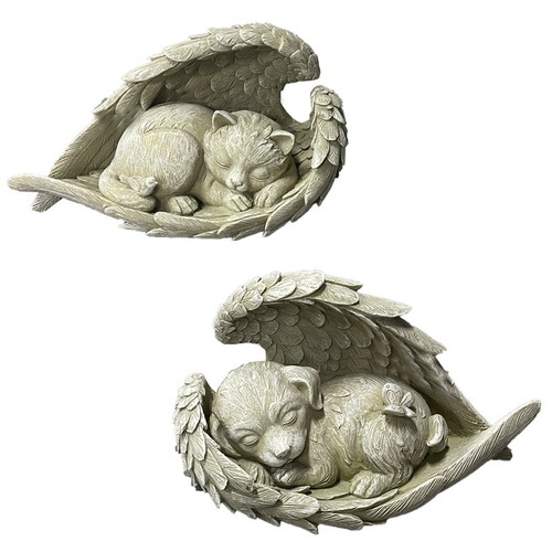 Pet memorial resin - pet, statue