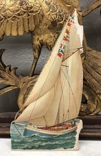 Victorian Scrap Sail Boats