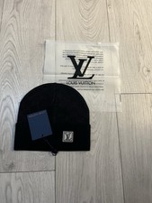 Louis Vuitton Men's LV Monogram Eclipse Beanie Black/Grey