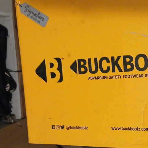Buckbootz nubuckz safety - buckbootz,